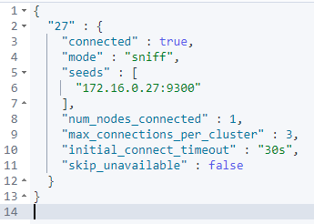 Настройка Cross-cluster search