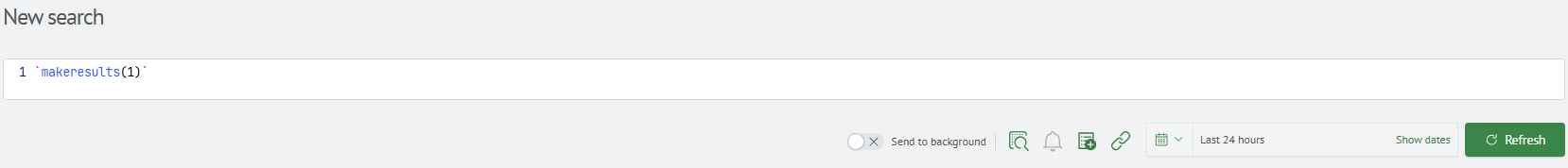 Macro in Search