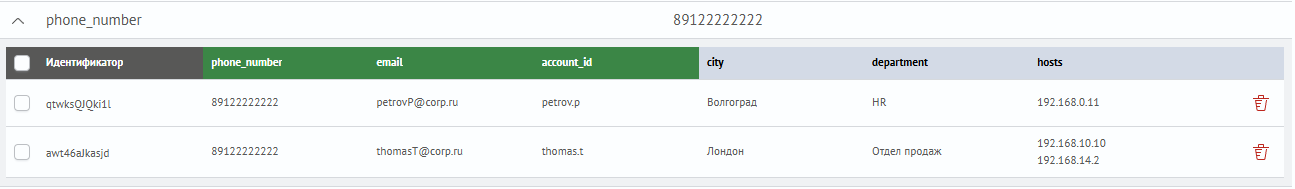 Delete one duplicate object