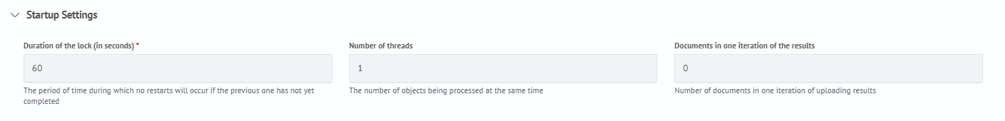Profiling base settings execution