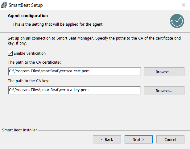 Smart Beat windows install certs