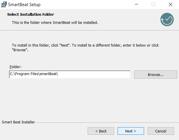SASmartF Beat windows install folder