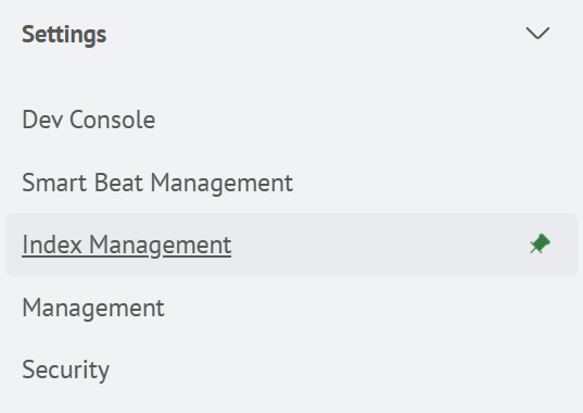 Index State Management
